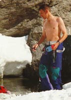 Au pied du glacier Durant