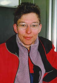 Claude dans le train de Chamonix