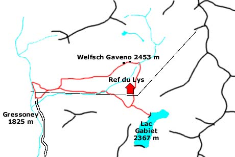 Sch&eacute;ma de la course