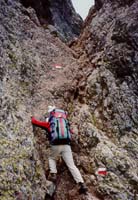 Eh oui, on suis toujours les marques du GR20 !